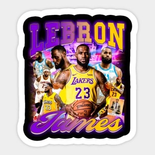 LeBron James Bootleg tee Sticker